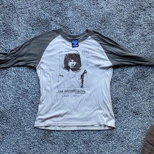 Junk food baseball tee